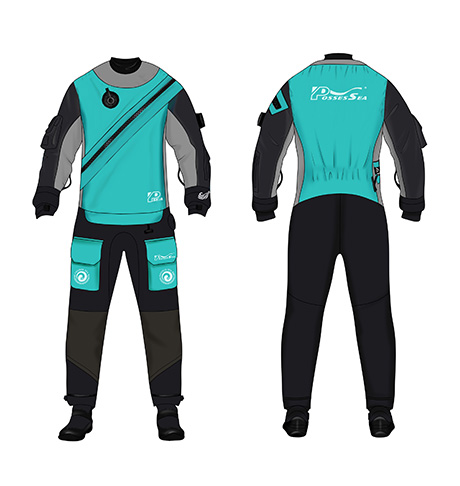 Breathable Tri-Laminate Drysuit