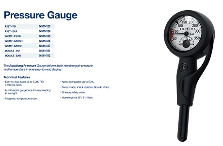 AquaLung Pressure Gauge