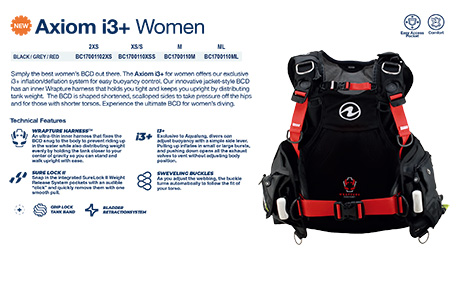 AquaLung Axiom Buoyancy Compensation Device (BCD)