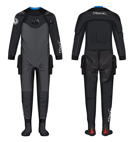 Butyl Tri-Laminate Drysuit