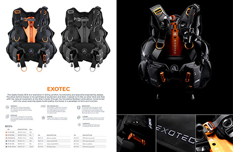 Apeks EXOTEC Buoyancy Compensation Device (BCD)