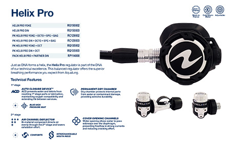 AquaLung Helix Pro Regulator