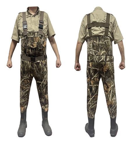 Factory Price Professional Neoprene Fishing Nylon Waders Mens