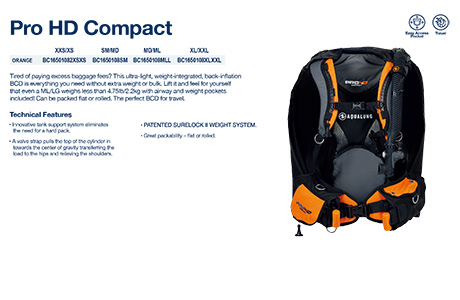 AquaLung Pro HD Buoyancy Compensation Device (BCD)