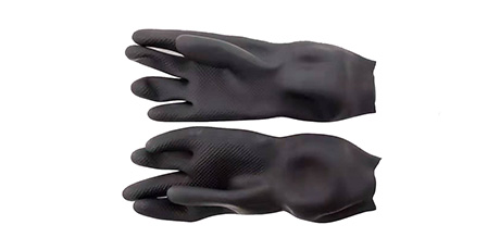 PD Latex Dry Gloves With Wrist Seal