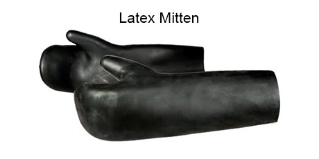 SI-TECH® Dry-Glove System Matching Latex Mitten